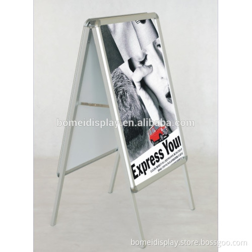Advertising front openable a1 a-board stand